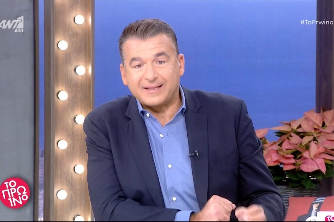 Ξέσπασε ο Γιώργος Λιάγκας on air: «Σταμάτα τώρα το ρεπορτάζ, δεν αντέχω, σταμάτα»