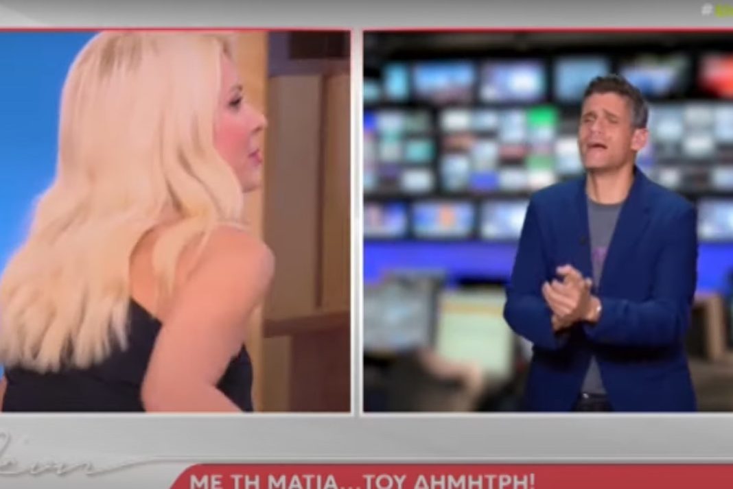Η Ελένη Μενεγάκη αποχώρησε μόλις εμφανίστηκε ο Ουγγαρέζος στην εκπομπή
