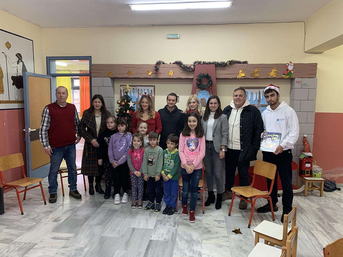 Ίδρυμα Χατζηγάκη: Χριστουγεννιάτικες Δράσεις Προσφοράς σε Ορεινά Σχολεία της Θεσσαλίας
