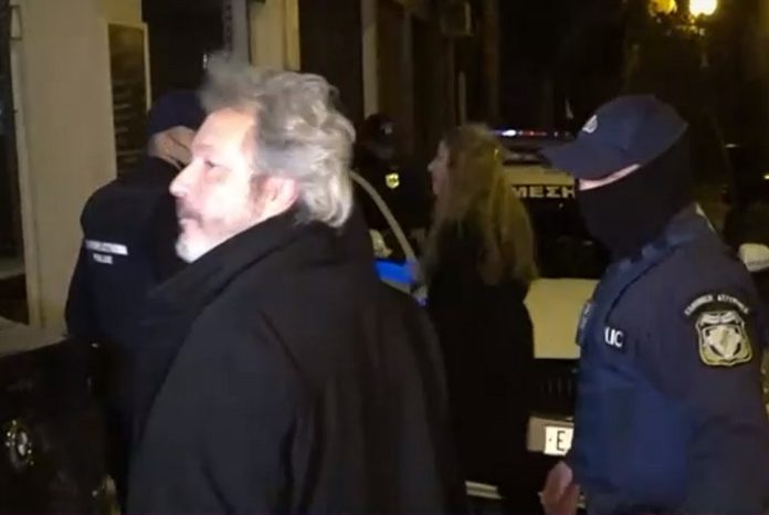 Συνέλαβαν τον Πέτρο Τατσόπουλο χθες βράδυ στο Κολωνάκι