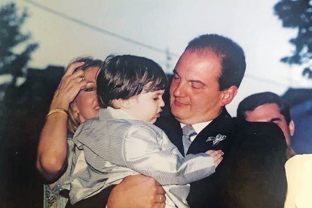 Το ξεχωριστό «αντίο» από το βαφτιστήρι