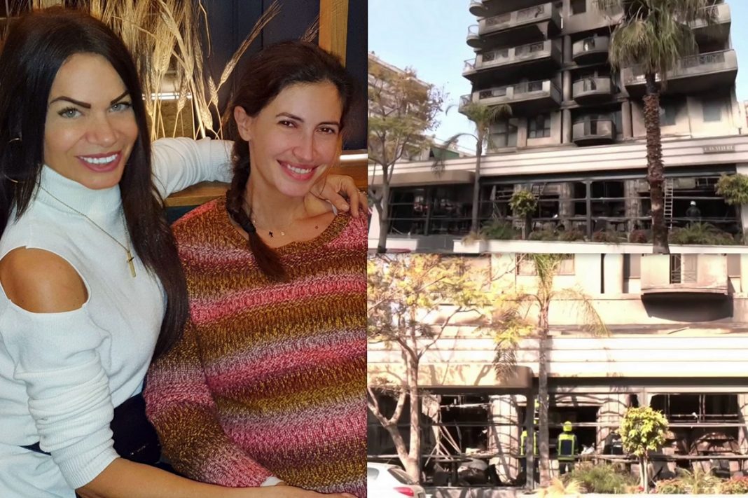 Δύσκολες ώρες για την Αγγελιδάκη και τη Δαρμουσλή – Κάηκε το εστιατόριο των συζύγων τους