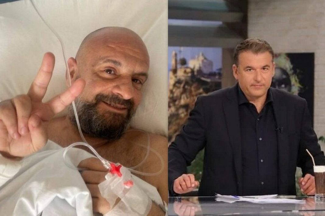 Στο νοσοκομείο ο Γρηγόρης Μπάκας – Τα περαστικά του Γιώργου Λιάγκα