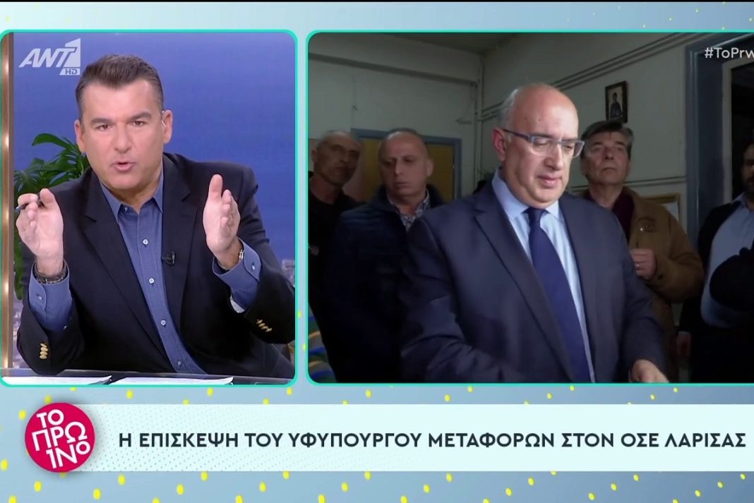 Λιάγκας: «Δεν ντρέπεται η υπουργάρα να δίνει εντολή να σταματήσει ο σταθμάρχης να λέει την αλήθεια;»