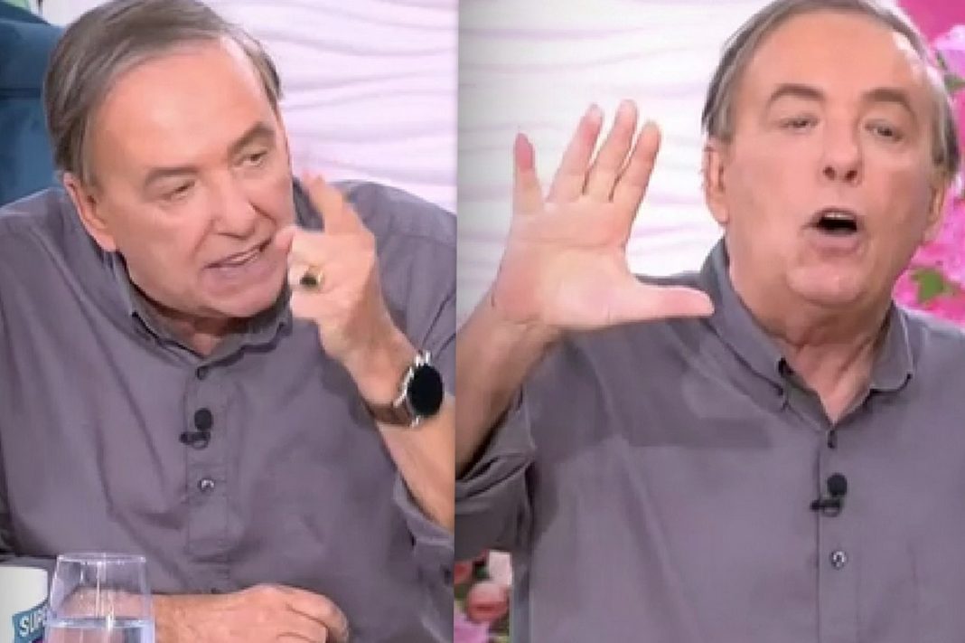 Εξοργισμένος ο Ανδρέας Μικρούτσικος αποχώρησε από το πλατό: «Ξεπερνάς τα εσκαμμένα»