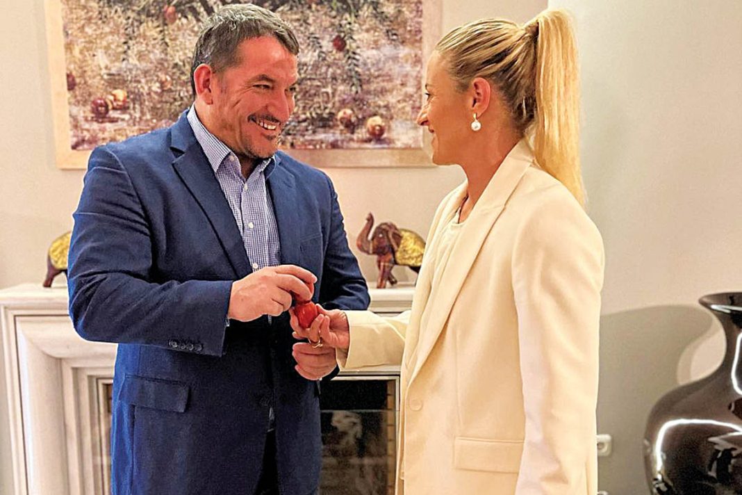 Το συγκινητικό μήνυμα της Αφροδίτης Σκαφίδα για τον σύντροφό της Πύρρο Δήμα