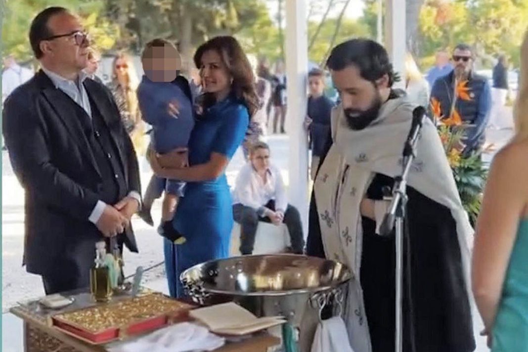 Πέτρος Κόκκαλης - Δήμητρα Ματσούκα: Βάπτισαν το ανιψιό της ηθοποιού