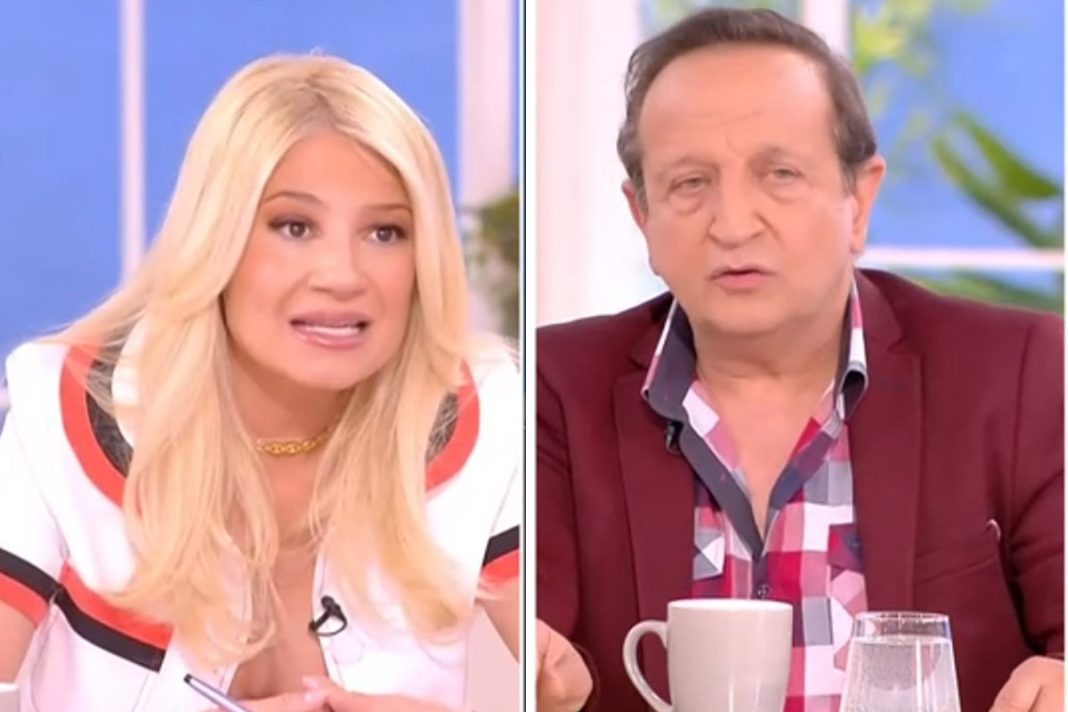 Φαίη Σκορδά σε Σπύρο Μπιμπίλα: «Είπαμε ότι είναι ατυχές, μην το επαναλαμβάνεις»