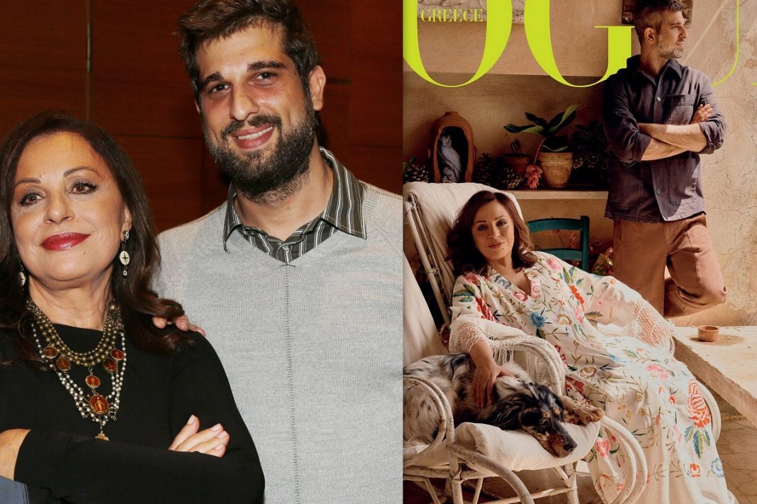 Η Χάρις Αλεξίου ποζάρει με το γιο της και μιλάνε για την υιοθεσία του