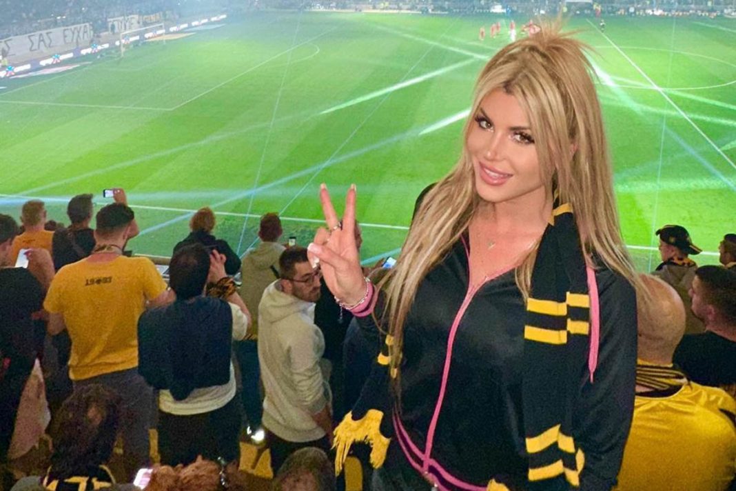 Αναστασία Τερζή: Tour στα γήπεδα για την εντυπωσιακή τραγουδίστρια!