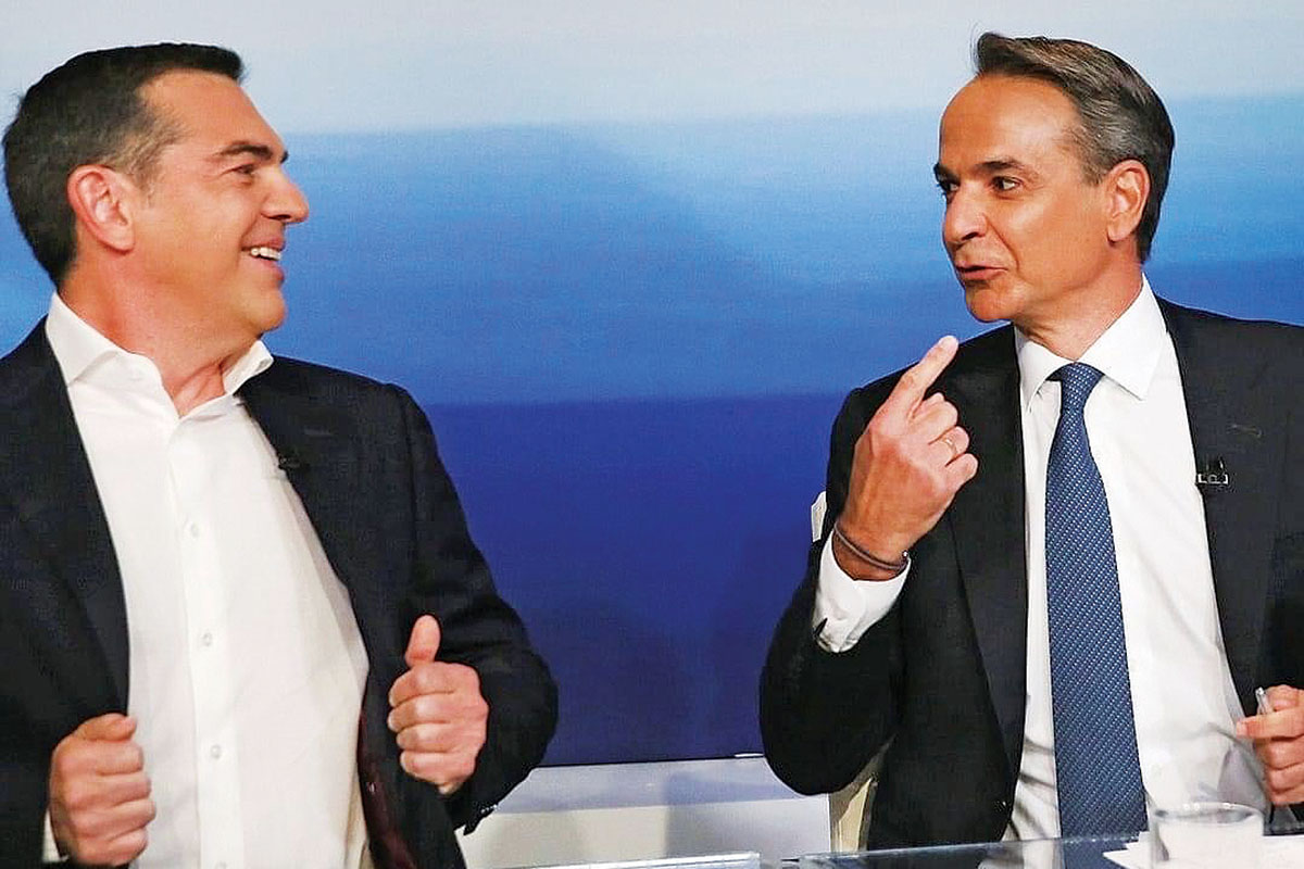 debate tsipras mitsotakis