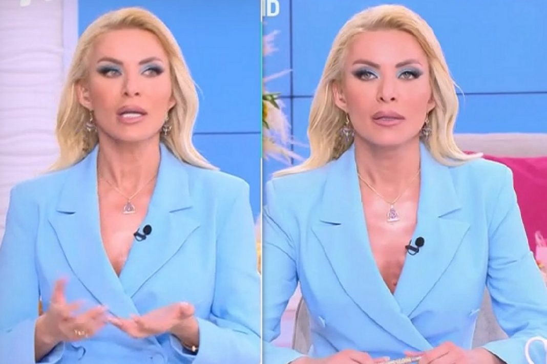Έξαλλη η Κατερίνα Καινούργιου: «Εκνευρίζομαι γιατί βλέπω αίσχη, να μην ξανααναφερθεί αυτό στην εκπομπή μου»