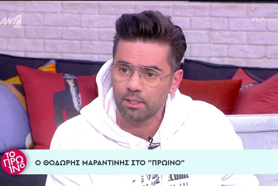 Ο Θοδωρής Μαραντίνης «σπάει» τη σιωπή του για τη δικαστική διαμάχη με τη Χρηστίδου