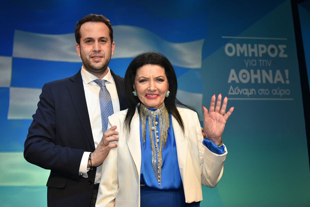 Ζωζώ Σαπουντζάκη: Παραλίγο αφίσα για χάρη του εγγονού του Ευστρατιάδη, που κατεβαίνει στην Α' Αθήνας