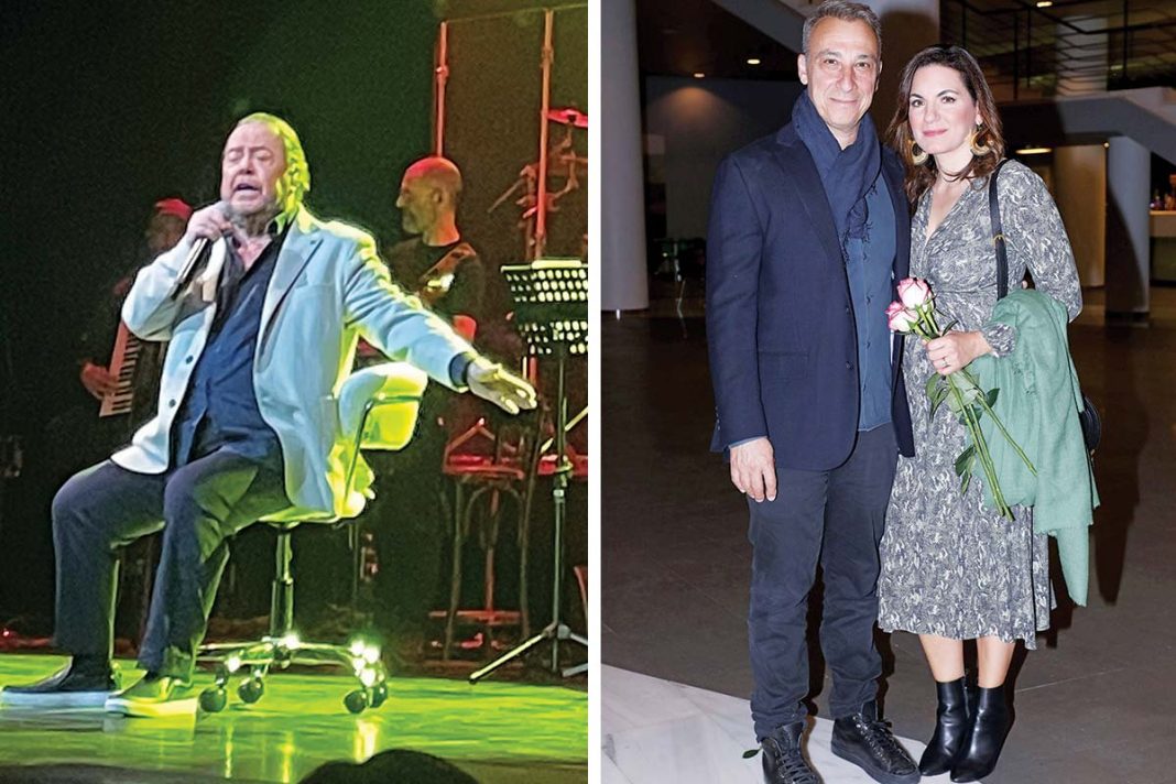 Happy birthday στην Κεφαλογιάννη από τον Γιάννη Πάριο επί σκηνής