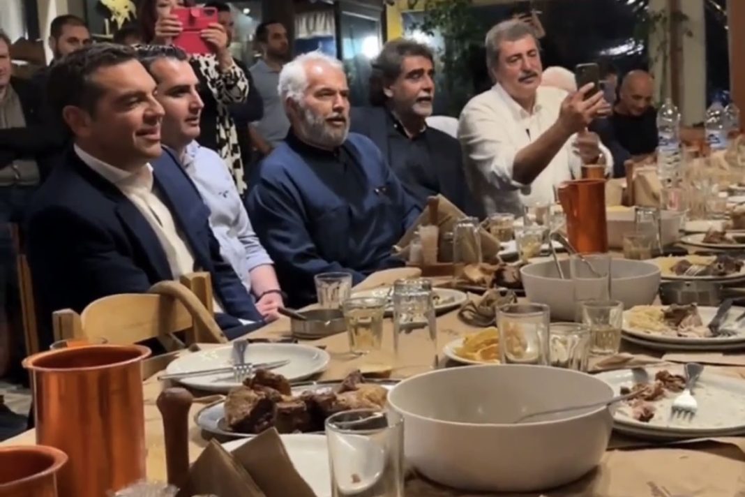Γαμοπίλαφο, κρασάκι και «Σασμός» για τον Αλέξη Τσίπρα