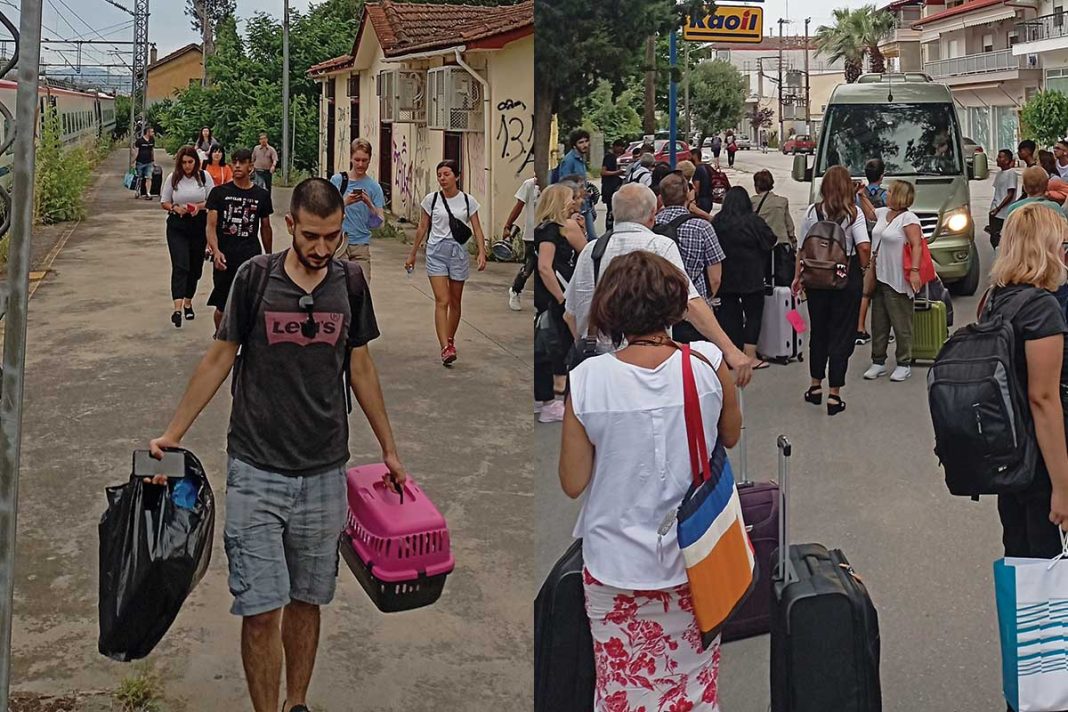 Η «Espresso» κατέγραψε τον γολγοθά επιβατών από Αθήνα προς Θεσσαλονίκη