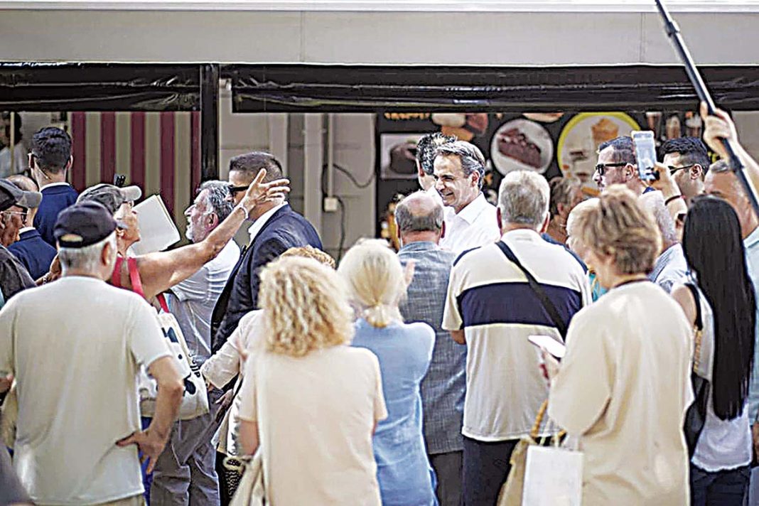 Tα παραλειπόμενα από τη χθεσινή περιοδεία του Κυριάκου Μητσοτάκη στο Π. Φάληρο!