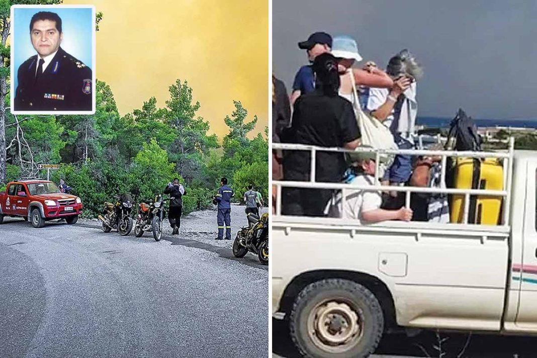 Πυρκαγιά στη Ρόδο: Ξέσπασε κατά της Πολιτείας ο αντιστράτηγος ε.α. της Πυροσβεστικής Ανδριανός Γκουρμπάτσης