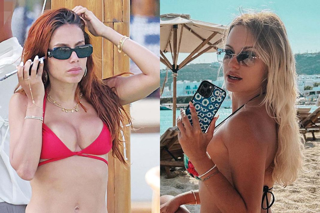 Μύκονος: Influencers - τηλεπερσόνες και τραγουδίστριες χαρίζουν πλούσιο θέαμα στα beach bars του νησιού!
