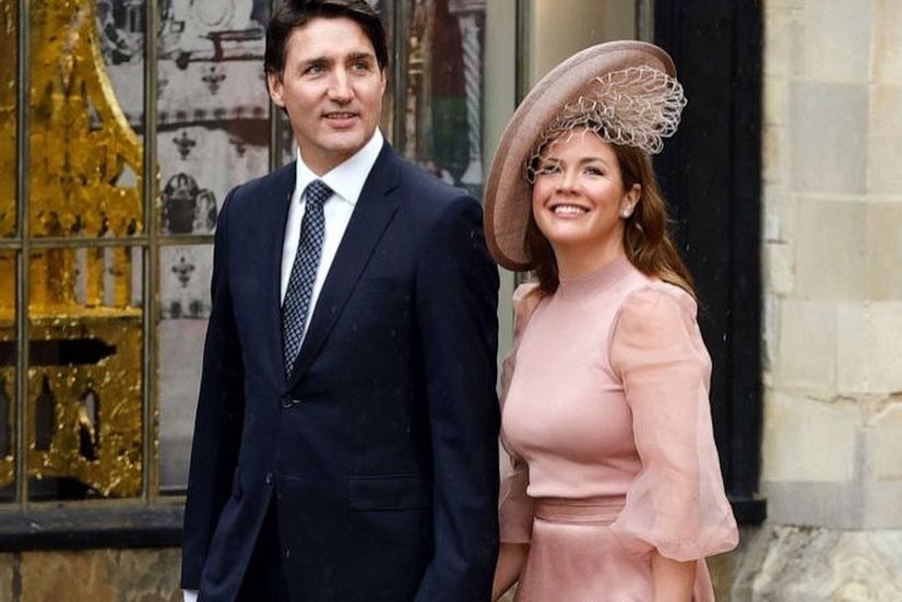 Photo by Sophie Gregoire Trudeau in London United Kingdom with @justinpjtrudeau