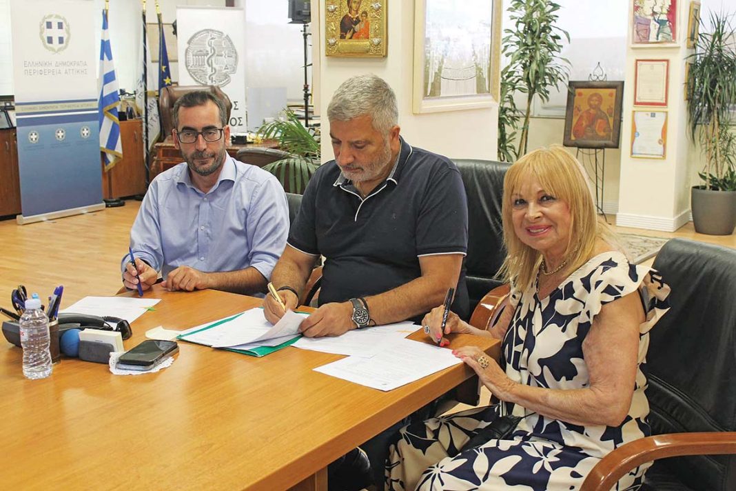 Γιώργος Πατούλης: Υπέγραψε σύμβαση για να ανακαινιστεί το «Σπίτι του Ηθοποιού»