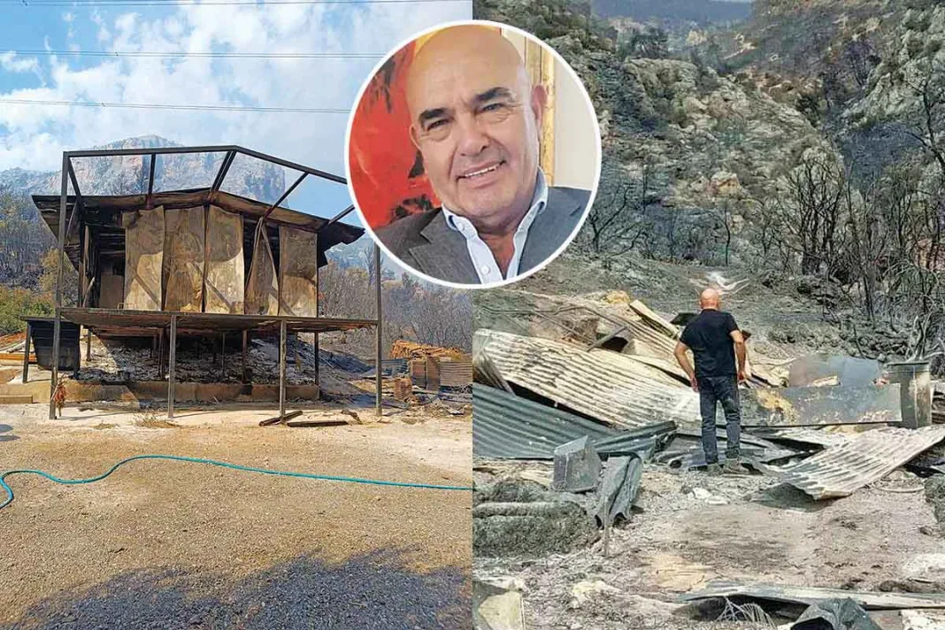 Σπύρος Μπρέμπος: Κάηκε ολοσχερώς το σπίτι του «βασιλιά των πανηγυριών»