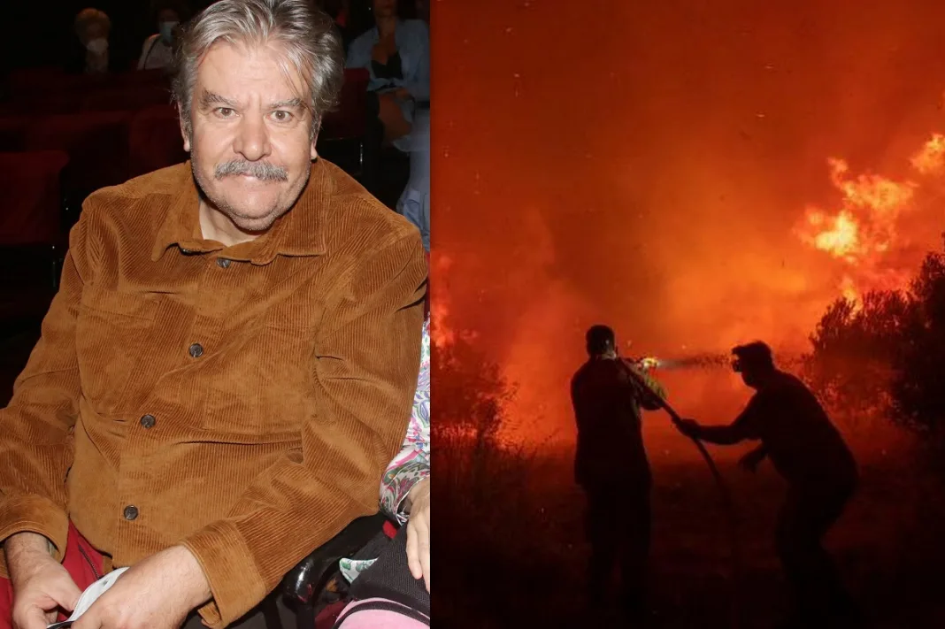 Βασίλης Χαλακατεβάκης για φωτιές: «Συγγνώμη παιδί μου, άλλη χώρα είχα την ελπίδα να σου παραδώσω»