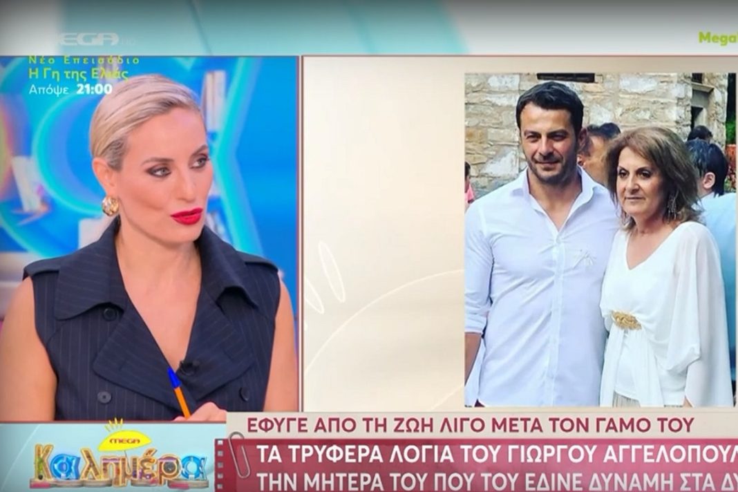 Ελεονώρα Μελέτη για χαμό μητέρας Αγγελόπουλου: «Σκεφτόμουν πώς θα πασάρω το θέμα»