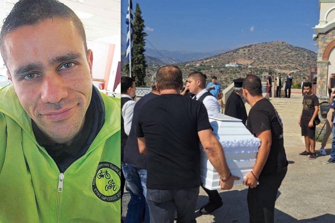 «Ράγισαν καρδιές» στην Κρήτη στην κηδεία του 36χρονου Αντώνη