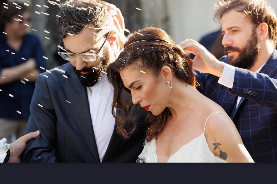 Ηλέκτρα Νικολούζου: Το φωτογραφικό άλμπουμ του γάμου της ηθοποιού