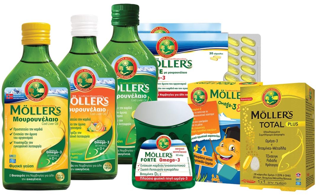 Möller's: Δυναμώστε το σώμα σας, αποφύγετε τις ιώσεις