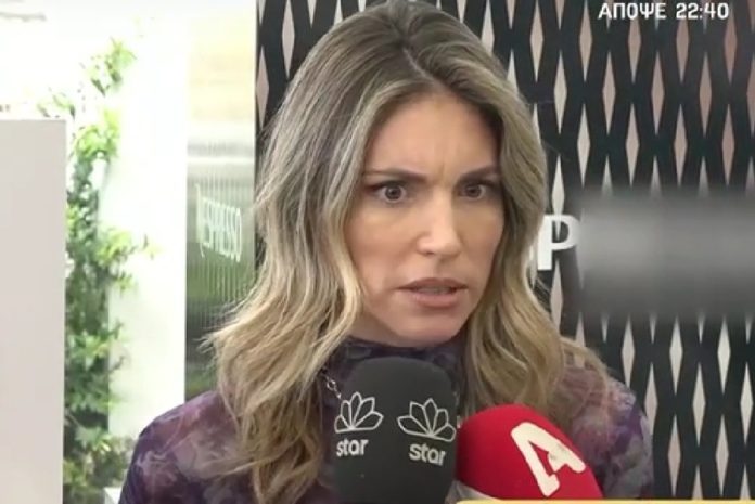 Η Αθηνά Οικονομάκου ενημερώθηκε on camera για την κόντρα των Κουτσελίνη - Συνατσάκη