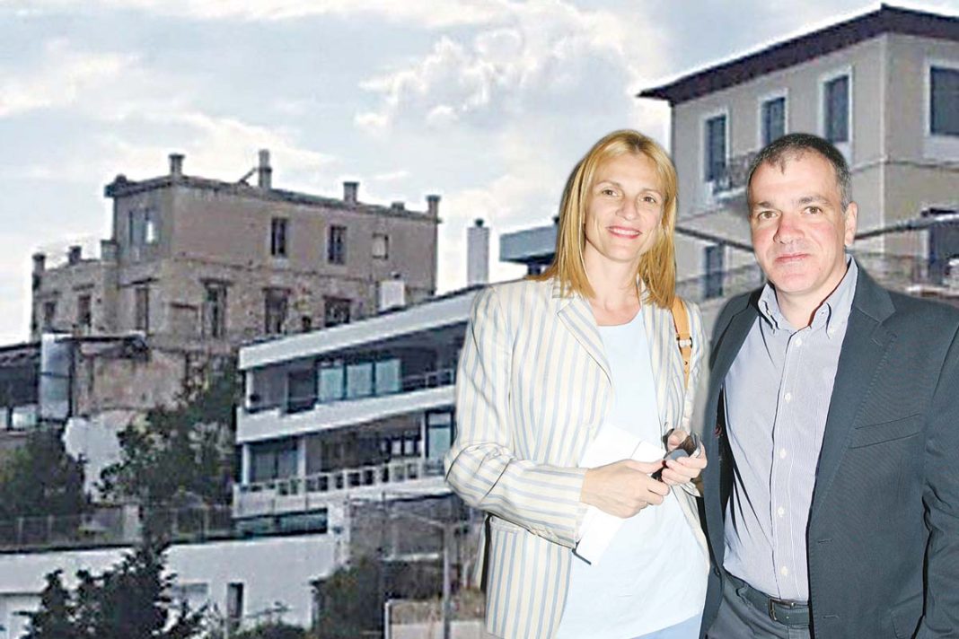 Ο πλειστηριασμός της πολυτελούς βίλας των Γιώργου Γλου - Μαρίας Τριαντοπούλου κατέληξε για πέμπτη φορά άγονος