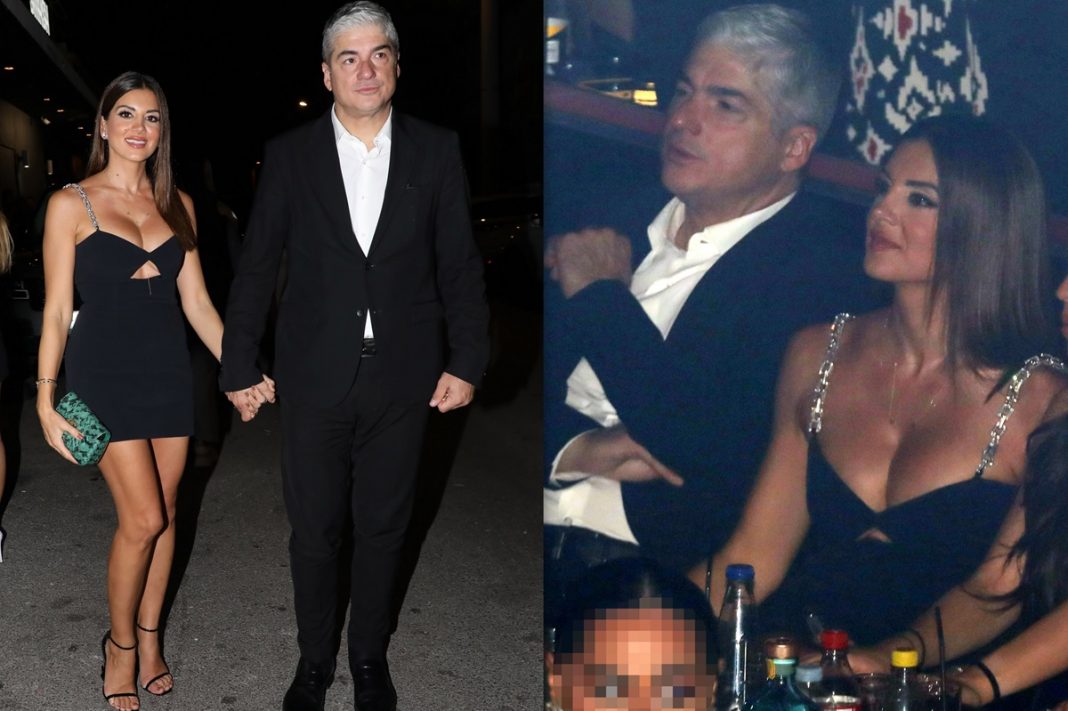 Η Σταματίνα Τσιμτσιλή με αποκαλυπτική εμφάνιση νυχτοπερπάτησε με τον σύζυγό της, Θέμη Σοφό
