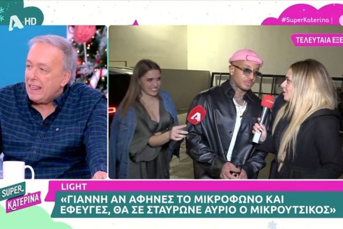 Νέο ξέσπασμα Μικρούτσικου κατά Light: «Όταν είσαι άσχετος της ελληνικής μουσικής…»