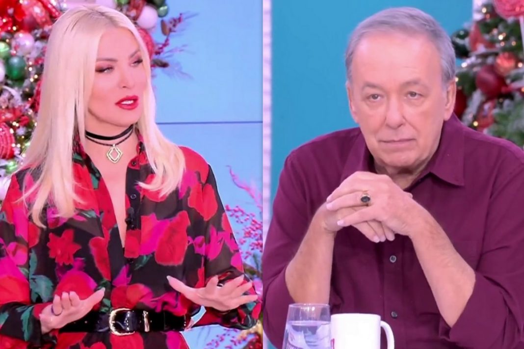 Η επιστροφή του Ανδρέα Μικρούτσικου στην εκπομπή και το σχόλιο της Καινούργιου