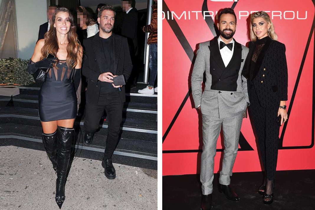 Zευγάρια σε πίστες, θέατρα και fashion shows