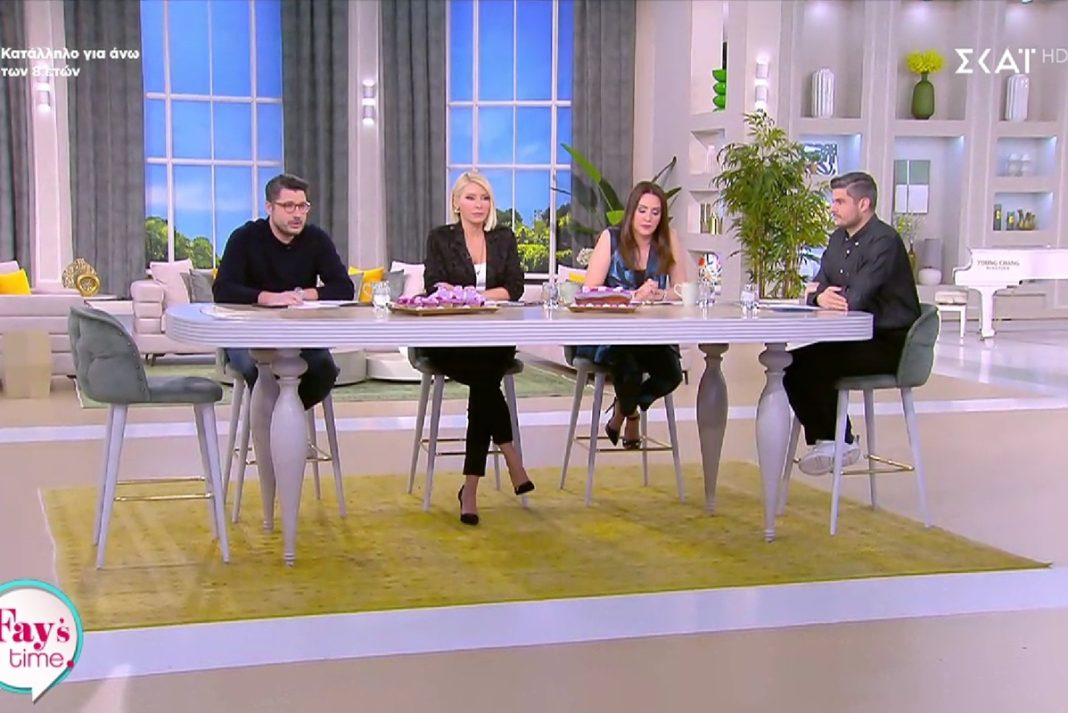Οι συνεργάτες της Φαίης Σκορδά on air τη στηρίζουν λίγες ώρες πριν την κηδεία του πατέρα της