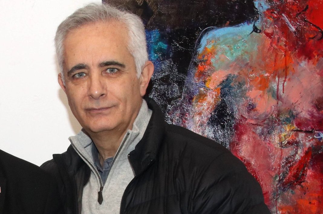 Σωκράτης Αλαφούζος: Σπάνια δημόσια έξοδος με τη σύντροφό του