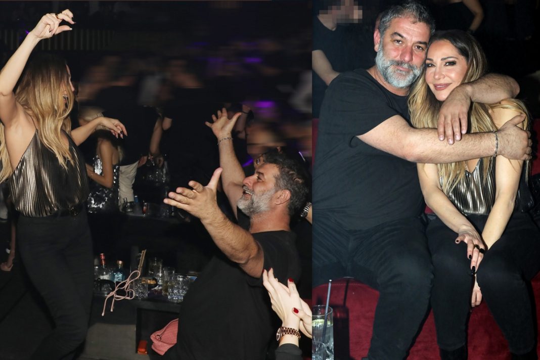 Το ζεϊμπέκικο της Δέσποινας Βανδή και οι αγκαλιές με τον Βασίλη Μπισμπίκη σε έξοδό τους