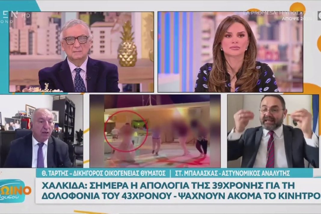 Ένταση on air για τη δολοφονία του 43χρονου: «Η κατάθεση της συζύγου του δε συνάδει με όσα λέτε»