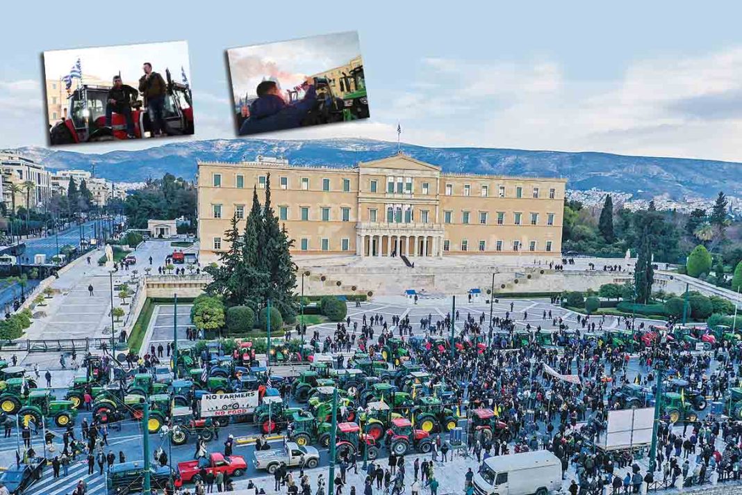 Eλλας Ελλήνων αγροτών - Οργισμένοι αγρότες από όλα τα μέρη της Ελλάδας