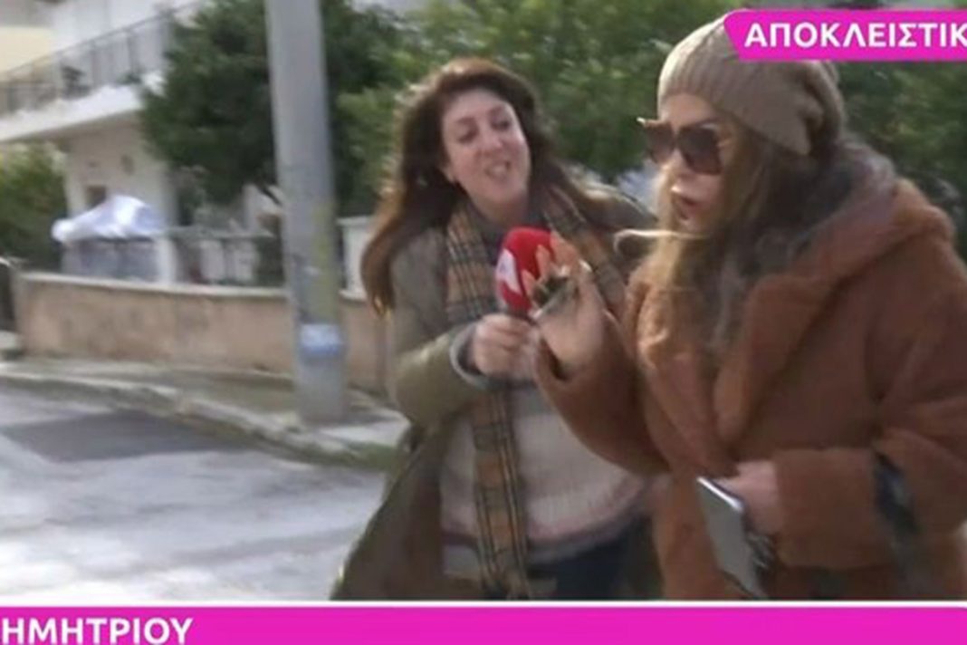 Η πρώτη αντίδραση της Άντζελας Δημητρίου on camera μετά την συνέντευξή της