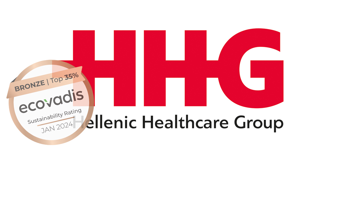 Hellenic Healthcare Group: Για τρίτη συνεχόμενη χρονιά διακρίνεται για την Εταιρική Κοινωνική Ευθύνη από τον EcoVadis