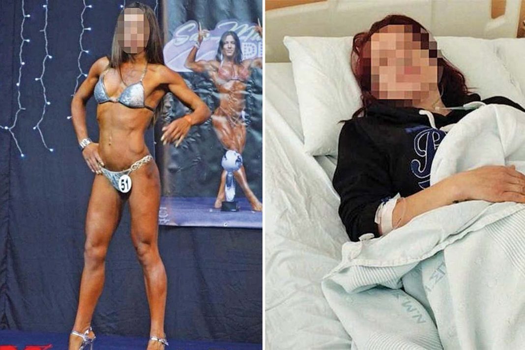 Πρώην αθλήτρια του body- building χτυπήθηκε άγρια από τον σύζυγό της