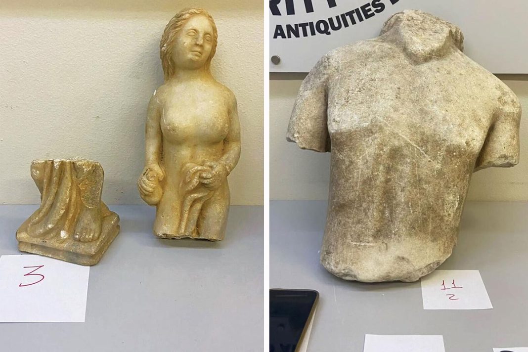 Χειροπέδες σε αρχαιοκαπήλους που είχαν στην κατοχή τους μέχρι και Κούρο αξίας εκατομμυρίων