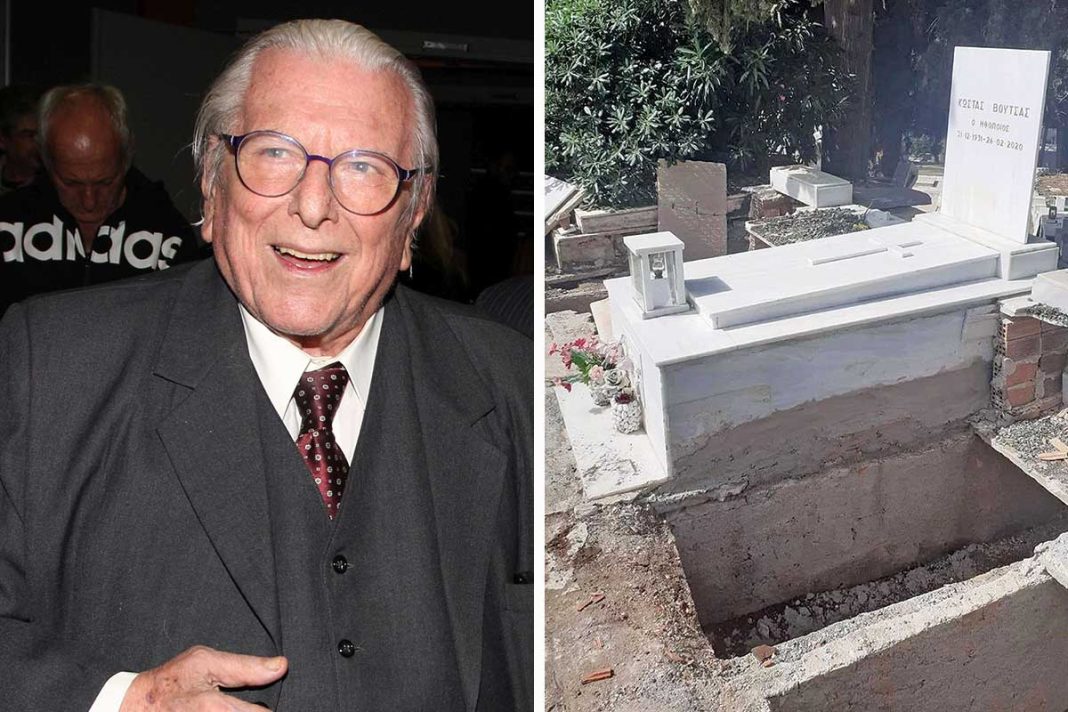Τέλος η αναστάτωση με το κατεστραμμένο μνήμα του μακαρίτη Κώστα Βουτσά