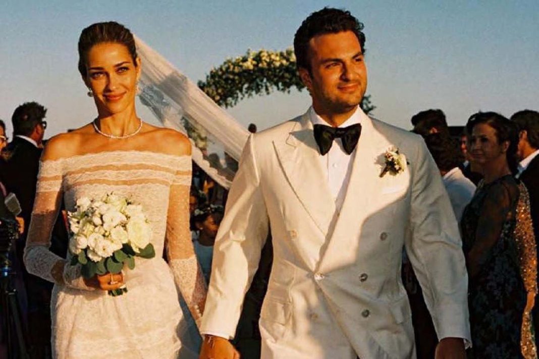Business για τον El Chiaty και την καλλονή σύζυγό του Ana Beatriz Barros El Chiaty στο νησί των ανέμων
