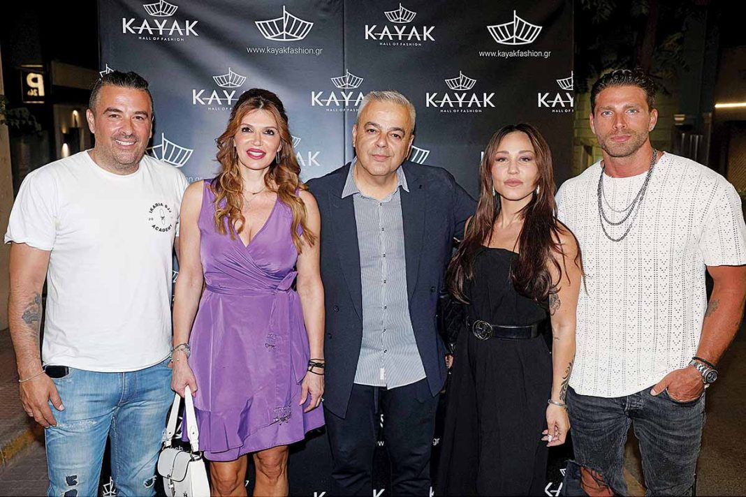 Αστραψαν τα φλας στο πάρτι γνωστής αλυσίδας επώνυμων ρούχων